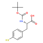 L-PHENYLALANINE, N-[(1,1-DIMETHYLETHOXY)CARBONYL]-4-MERCAPTO-