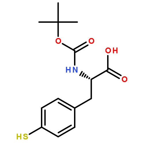 L-PHENYLALANINE, N-[(1,1-DIMETHYLETHOXY)CARBONYL]-4-MERCAPTO-