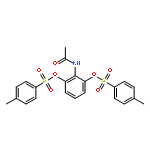 Acetamide, N-[2,6-bis[[(4-methylphenyl)sulfonyl]oxy]phenyl]-