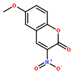 2H-1-Benzopyran-2-one, 6-methoxy-3-nitro-