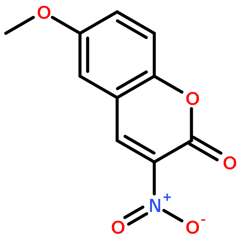 2H-1-Benzopyran-2-one, 6-methoxy-3-nitro-