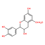 2H-1-Benzopyran-3,5,7-triol,2-(3,4-dihydroxyphenyl)-3,4-dihydro-, hydrate (1:1), (2R,3S)-