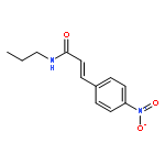 2-PROPENAMIDE, 3-(4-NITROPHENYL)-N-PROPYL-, (2E)-