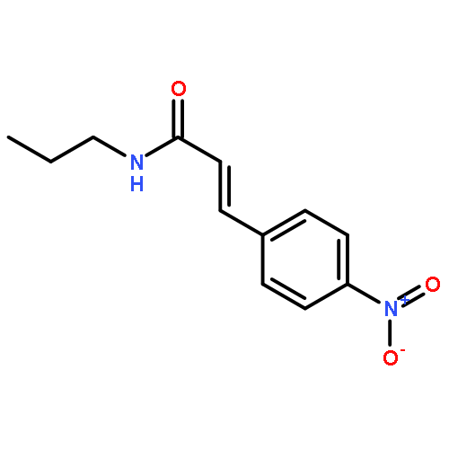 2-PROPENAMIDE, 3-(4-NITROPHENYL)-N-PROPYL-, (2E)-