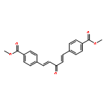 Dimethyl 4,4'-((1E,4E)-3-oxopenta-1,4-diene-1,5-diyl)dibenzoate