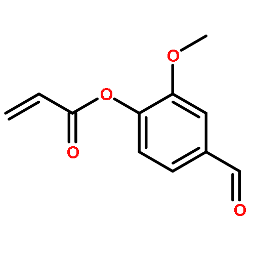 2-Propenoic acid, 4-formyl-2-methoxyphenyl ester