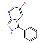 1H-PYRAZOLO[3,4-B]PYRIDINE, 5-BROMO-3-PHENYL-