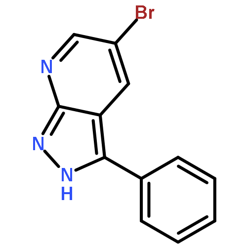 1H-PYRAZOLO[3,4-B]PYRIDINE, 5-BROMO-3-PHENYL-