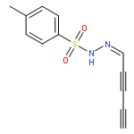 Benzenesulfonic acid, 4-methyl-, (2Z)-2,4-pentadiynylidenehydrazide