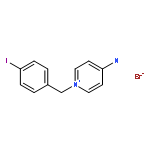 Pyridinium, 4-amino-1-[(4-iodophenyl)methyl]-, bromide