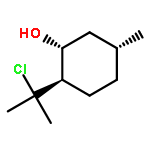 Cyclohexanol, 2-(1-chloro-1-methylethyl)-5-methyl-, (1R,2R,5R)-rel-