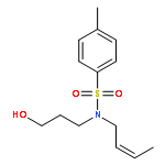 Benzenesulfonamide, N-(2Z)-2-butenyl-N-(3-hydroxypropyl)-4-methyl-