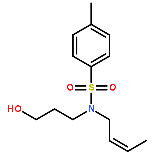 Benzenesulfonamide, N-(2Z)-2-butenyl-N-(3-hydroxypropyl)-4-methyl-