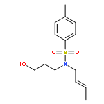 BENZENESULFONAMIDE, N-(2E)-2-BUTENYL-N-(3-HYDROXYPROPYL)-4-METHYL-