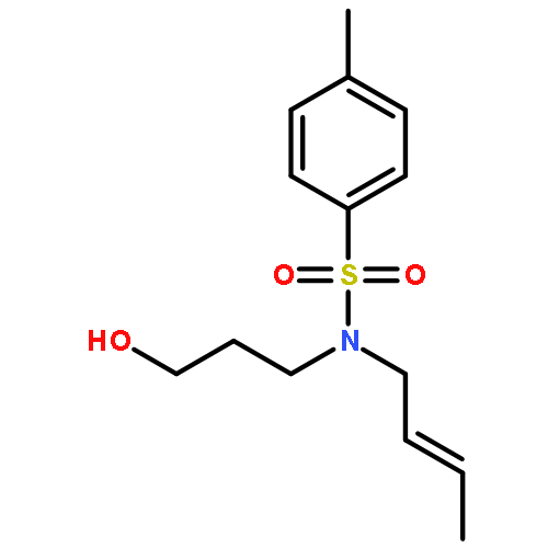 BENZENESULFONAMIDE, N-(2E)-2-BUTENYL-N-(3-HYDROXYPROPYL)-4-METHYL-