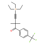 3-BUTYN-1-ONE, 2,2-DIMETHYL-4-(TRIETHYLSILYL)-1-[4-(TRIFLUOROMETHYL)PHENYL]-