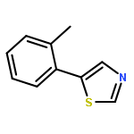 THIAZOLE, 5-(2-METHYLPHENYL)-