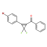 METHANONE, [2-(4-BROMOPHENYL)-3,3-DIFLUORO-1-CYCLOPROPEN-1-YL]PHENYL-