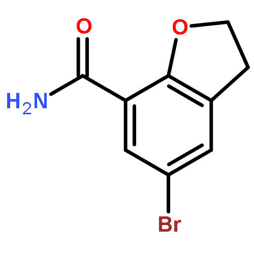 5-Bromo-2,3-dihydrobenzofuran-7-carboxamide