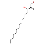 1-HEXADECEN-3-OL, 2-(BROMOMETHYL)-, (3R)-