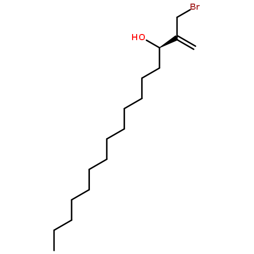 1-HEXADECEN-3-OL, 2-(BROMOMETHYL)-, (3R)-