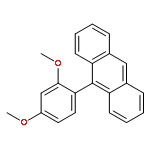 ANTHRACENE, 9-(2,4-DIMETHOXYPHENYL)-