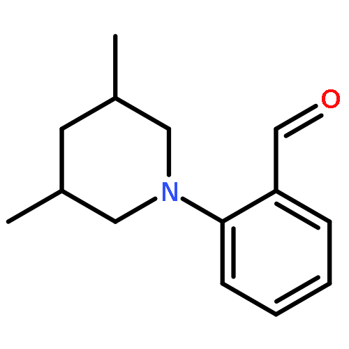 BENZALDEHYDE, 2-(3,5-DIMETHYL-1-PIPERIDINYL)-