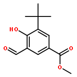 BENZOIC ACID, 3-(1,1-DIMETHYLETHYL)-5-FORMYL-4-HYDROXY-, METHYL ESTER