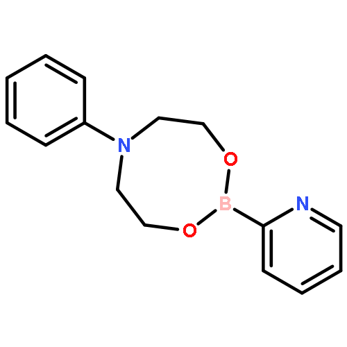 4H-1,3,6,2-Dioxazaborocine, tetrahydro-6-phenyl-2-(2-pyridinyl)-