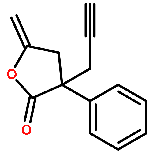 2(3H)-Furanone, dihydro-5-methylene-3-phenyl-3-(2-propynyl)-