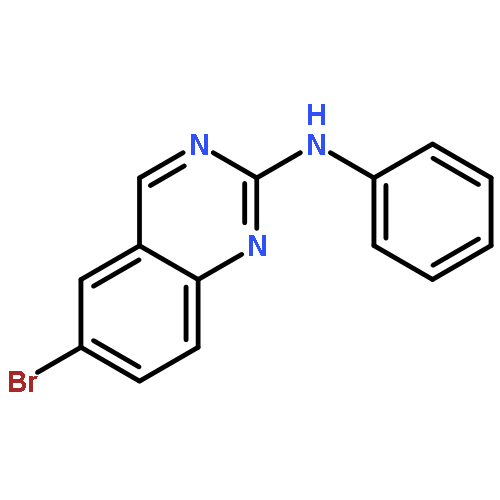 2-QUINAZOLINAMINE, 6-BROMO-N-PHENYL-