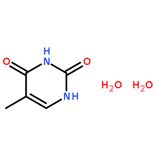 2,4(1H,3H)-Pyrimidinedione, 5-methyl-, dihydrate