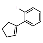 Benzene, 1-(1-cyclopenten-1-yl)-2-iodo-