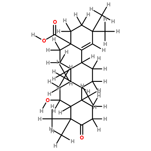 6beta-Hydroxy-3-oxo-18-oleanen-28-oic acid