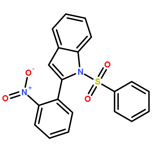 1H-Indole, 2-(2-nitrophenyl)-1-(phenylsulfonyl)-