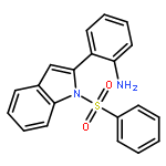 1H-Indole, 2-(2-aminophenyl)-1-(phenylsulfonyl)-