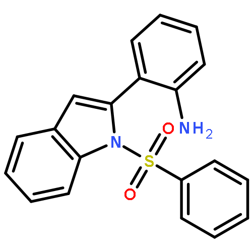 1H-Indole, 2-(2-aminophenyl)-1-(phenylsulfonyl)-