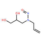 1,2-Propanediol,3-(nitroso-2-propen-1-ylamino)-