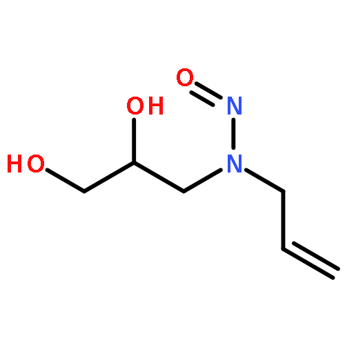 1,2-Propanediol,3-(nitroso-2-propen-1-ylamino)-