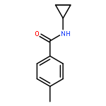 Benzamide, N-cyclopropyl-4-methyl-