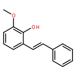 Phenol, 2-methoxy-6-(2-phenylethenyl)-