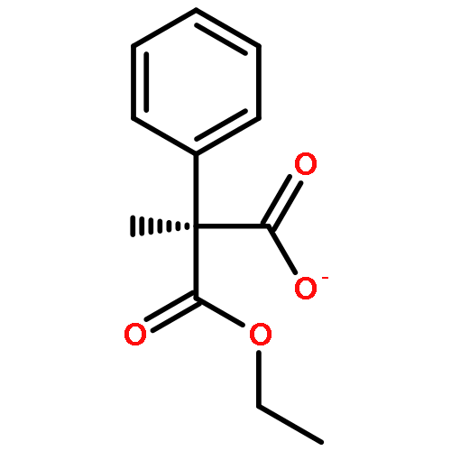 (2S)-3-ethoxy-2-methyl-3-oxo-2-phenylpropanoate