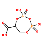 1,3,5,2,4-Trioxadiphosphepane-6-carboxylicacid, 2,4-dihydroxy-, 2,4-dioxide, (6R)-