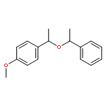 Benzene, 1-methoxy-4-[1-(1-phenylethoxy)ethyl]-