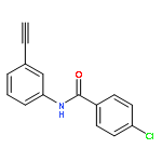 4-Chloro-N-(3-ethynylphenyl)benzamide