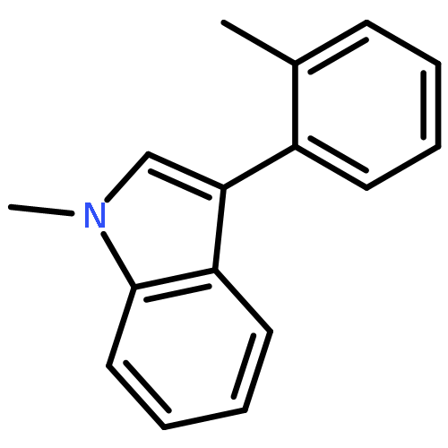 1H-Indole, 1-methyl-3-(2-methylphenyl)-