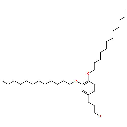 BENZENE, 4-(3-BROMOPROPYL)-1,2-BIS(DODECYLOXY)-