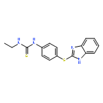 THIOUREA, N-[4-(1H-BENZIMIDAZOL-2-YLTHIO)PHENYL]-N'-ETHYL-