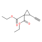 1,1-CYCLOPROPANEDICARBOXYLIC ACID, 2-ETHYNYL-, DIETHYL ESTER