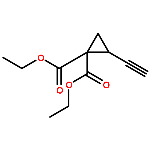 1,1-CYCLOPROPANEDICARBOXYLIC ACID, 2-ETHYNYL-, DIETHYL ESTER